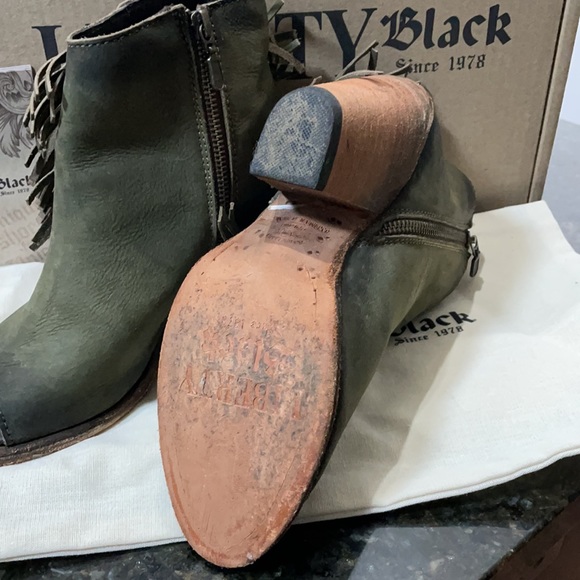 Liberty Black Vegas Concho Booties - Picture 2 of 4